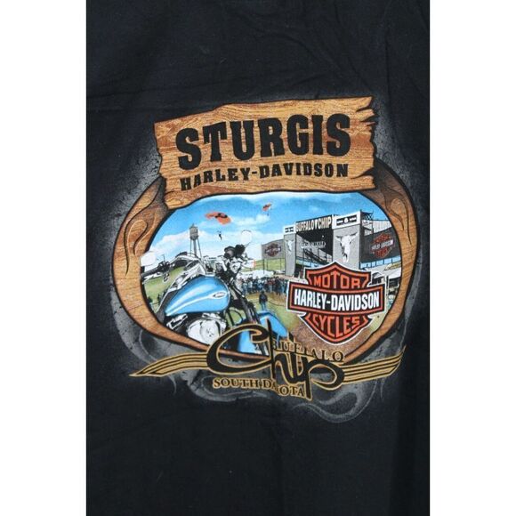 Harley-Davidson 2005 Sturgis L Large Shirt BUFFALO CHIP South Dakota SD - Picture 4 of 6